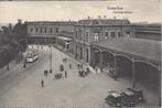 Rotterdam, Centraal Station, Volk, Automobiel, Tram, ca.1920, Zuid-Holland, Ongelopen, Voor 1920, Verzenden
