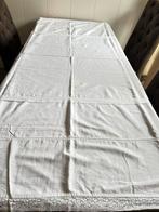 Een prachtige oude linnen laken met monogram, Antiek en Kunst, Ophalen of Verzenden