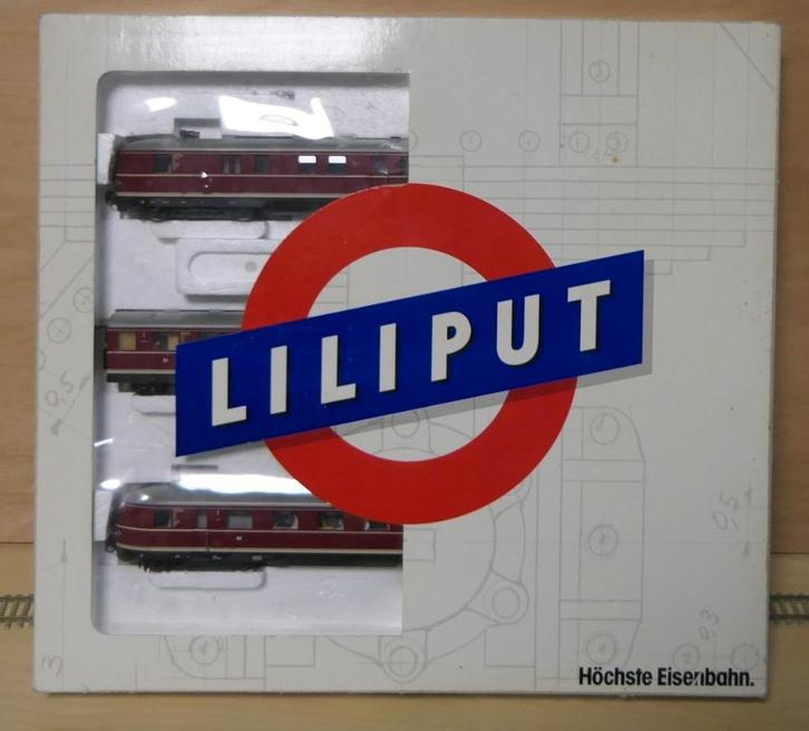 Liliput VT06, Hobby en Vrije tijd, Modeltreinen | H0, Gebruikt, Treinset, Gelijkstroom, Liliput, Analoog, Ophalen of Verzenden
