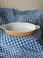 Vintage vuurvaste ovenschaal 29x14,5 is min 60 j oud €9,95, Antiek en Kunst, Ophalen of Verzenden