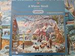 Gibsons Puzzel 1000 Stukjes - Winter Tafereel, Ophalen, 500 t/m 1500 stukjes, Zo goed als nieuw