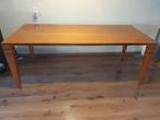 Massief houten tafel, Huis en Inrichting, Tafels | Eettafels, Ophalen, Gebruikt, 50 tot 100 cm, Vijf personen of meer