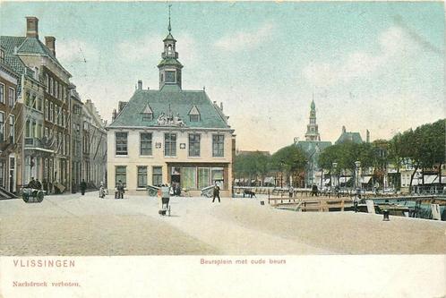 (701-361-037) Vlissingen Beursplein, Verzamelen, Ansichtkaarten | Nederland, Zeeland, Verzenden
