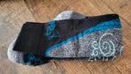2 paar Salomon Junior Skisokken Zwart/Grijs/Blauw, Zo goed als nieuw, Kleding, Skiën, Salomon