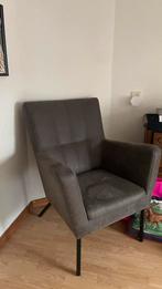 Relaxfauteuil Antraciet Woonsquare  - Nieuwstaat!, Ophalen, Zo goed als nieuw, Leer, 75 tot 100 cm