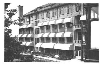 958282	Leiden	Diaconessenhuis 1956	Gelopen met postzegel     beschikbaar voor biedingen