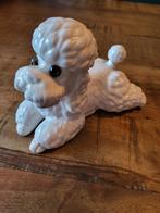 Vintage Keramiek Poedel Beeldje, Ophalen of Verzenden, Overige materialen