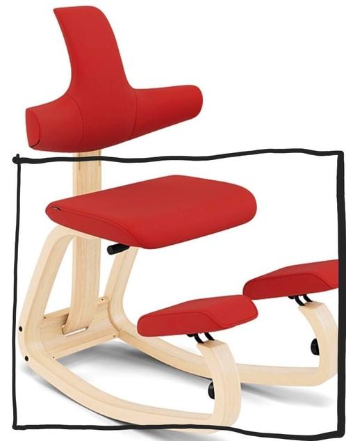 Varier (Stokke) Thadsit onderstel nieuw in doos, Huis en Inrichting, Bureaustoelen, Nieuw, Zwart, Ophalen of Verzenden