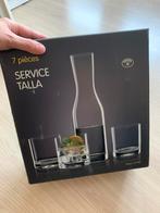 NIEUWE glazen set 7 delig, Verzamelen, Glas en Borrelglaasjes, Ophalen of Verzenden, Zo goed als nieuw, Overige typen