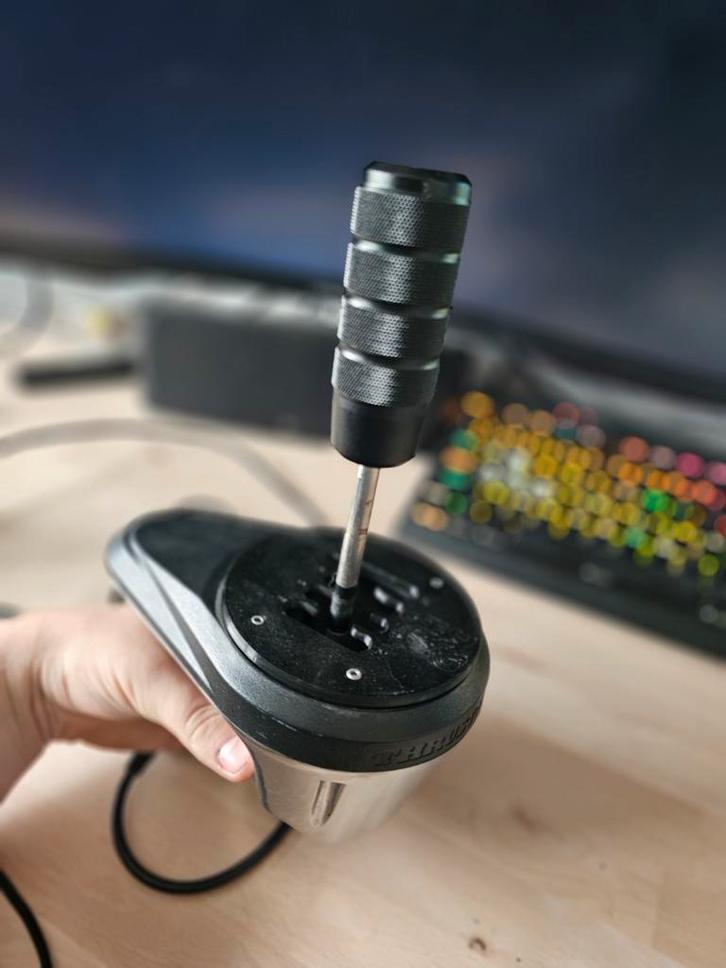 Thrustmaster TH8A Schakelpook met shortshifter mod, Spelcomputers en Games, Spelcomputers | Overige Accessoires, Zo goed als nieuw