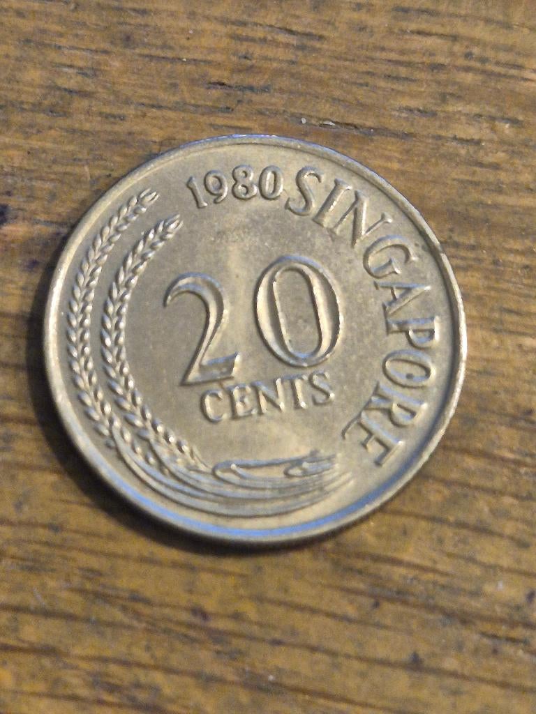 Singapore - 20 Cents 1980, Verzenden, Zuidoost-Azië, Losse munt