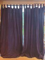 2x deels verduisterende gordijn blauw Ikea B 135 x H 240 cm, Gebruikt, 100 tot 150 cm, Ophalen of Verzenden, 200 cm of meer