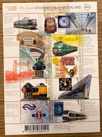 * postzegels pf. 175 jaar spoorwegen in Nederland. 2014, Ophalen of Verzenden, Na 1940, Postfris