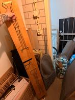 Wandplank met wijnglashouders, Huis en Inrichting, Woonaccessoires | Wandplanken en Boekenplanken, Ophalen, Zo goed als nieuw