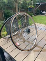 Campagnolo hoge flens wielen met clementcriterium banden, Fietsen en Brommers, Overige merken, Gebruikt, Ophalen of Verzenden