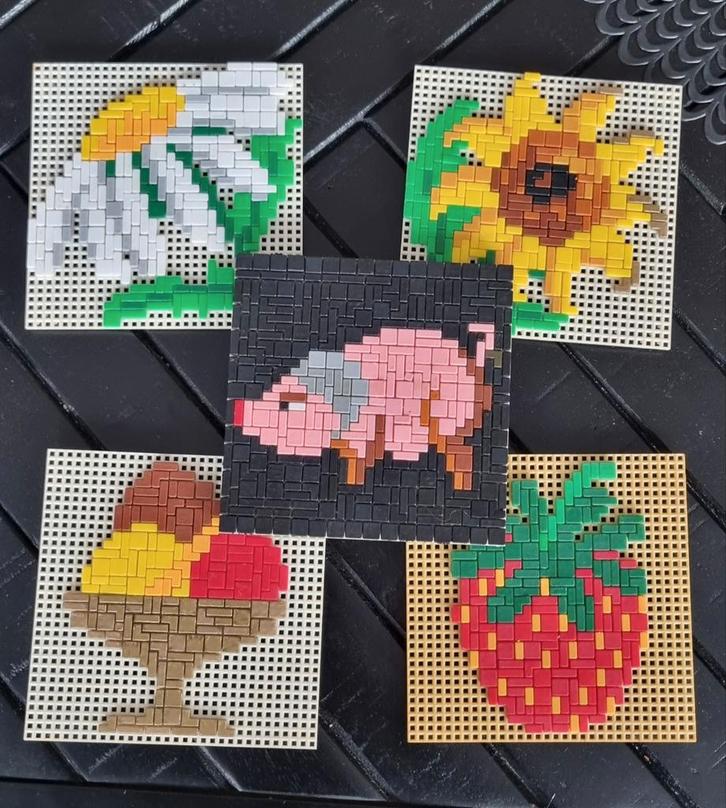 Vintage Mini Steck Set, Hobby en Vrije tijd, Ministeck, Gebruikt, Losse ministeck of Strip, Ophalen of Verzenden