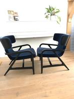 Set 2 B&B Maxalto Italy Fulgens fauteuil stoel design, Gebruikt, 50 tot 75 cm, Ophalen