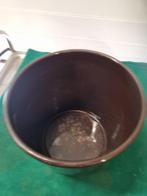 bloempot bruin glans, Tuin en Terras, Bloempotten, Ophalen of Verzenden, 'T Olde Gre-j, Info@toldegrej.nl, Endepoelstraat 20f Didam