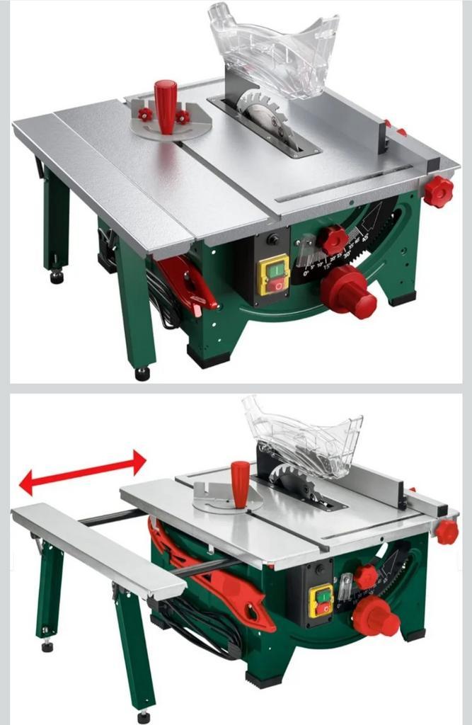 Parkside Tafelzaag - Zo goed als nieuw!, Doe-het-zelf en Verbouw, Gereedschap | Zaagmachines, Zo goed als nieuw, Cirkelzaag, 600 tot 1200 watt