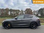 Alfa Romeo Stelvio 2.0t Q4 Veloce 280pk, panodak, 21 inch!, Auto's, Automaat, Zwart, 4 cilinders, Adaptive Cruise Control