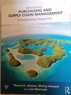 Purchasing and Supply Chain Management, Zo goed als nieuw, Ophalen, Management