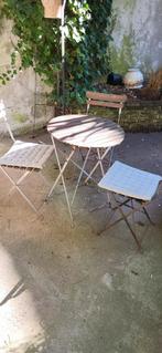 Tuin setje kleine tafel, Tuin en Terras, Ophalen, Zo goed als nieuw