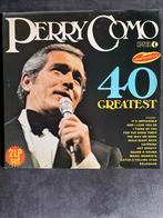 Dubbel LP - Perry Como - 40 Greatest, Cd's en Dvd's, Vinyl | Pop, Ophalen of Verzenden, 1960 tot 1980, Gebruikt, 12 inch