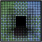 Almir Mavignier lithografie 1961 dumont art '71 opart, Ophalen of Verzenden