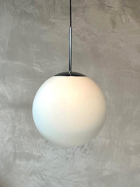 Vintage hanglampen 4x design bollampen retro lampen prijs ps, Huis en Inrichting, Lampen | Hanglampen, Gebruikt, Minder dan 50 cm