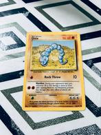 Pokemon 1999 basis deutsche rock throw onix, Losse kaart, Zo goed als nieuw, Ophalen