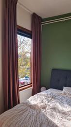 Tibast gordijnen IKEA, rood/bruin 300 cm lang, 145 cm breed, Ophalen of Verzenden