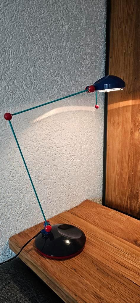 Vintage vrieland Bureaulamp - Design Klassieker, Huis en Inrichting, Lampen | Vloerlampen, Zo goed als nieuw, Minder dan 100 cm