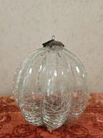 Grote glazen kerstbal heksenbal krakelee, Diversen, Kerst, Ophalen of Verzenden, Onbekend, Onbekend, Onbekend