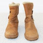 Mooie suede Gevoerde Laarsjes s27 (Maat 36) € 25,-, Bruin, Lage of Enkellaarzen, Ophalen of Verzenden, Zo goed als nieuw