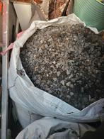 5x volle zakken kiezelstenen (gratis), Ophalen, Gebruikt, Grijs, Split