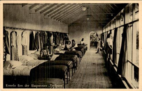 Slaapzaal in Ermelo, Trefpunt, Verzamelen, Ansichtkaarten | Nederland, Ongelopen, Gelderland, 1920 tot 1940, Ophalen of Verzenden