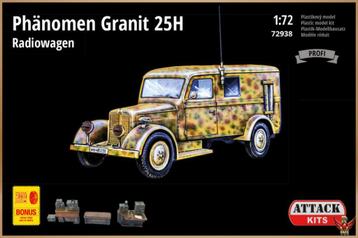 ROWASP Attack Hobby Kits 1/72 Phänomen Granit 25H Radiowagen beschikbaar voor biedingen
