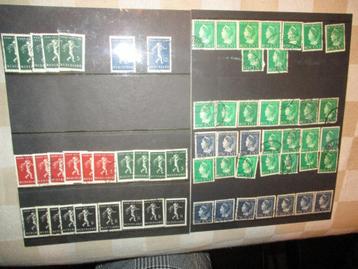 postzegels kinder 1939 NVPH 327 tm NVPH 343 divers kaveltje beschikbaar voor biedingen