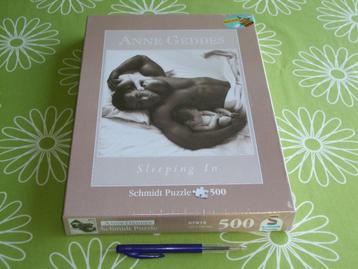 Nieuw in seal: Anne Geddes puzzel - Sleeping in - 500 st