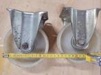 Bokwielen nylon 125 mm, Ophalen of Verzenden, Gebruikt