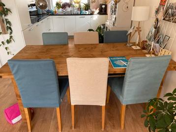 Steigerhouten tafel 200x100 cm beschikbaar voor biedingen
