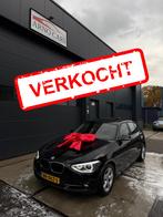 BMW 1-Serie 116i 5DR Aut8 2012 Zwart - COMPLEET IN ORDE, Automaat, 4 cilinders, Zwart, Origineel Nederlands