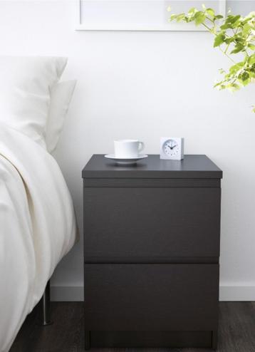 Compleet Ikea Malm bed 140x200 + nachtkastjes - afbeelding 15