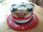 Amstel hoed (nr.1) Champ.League, Verzamelen, Biermerken, Ophalen of Verzenden, Nieuw, Kleding, Amstel