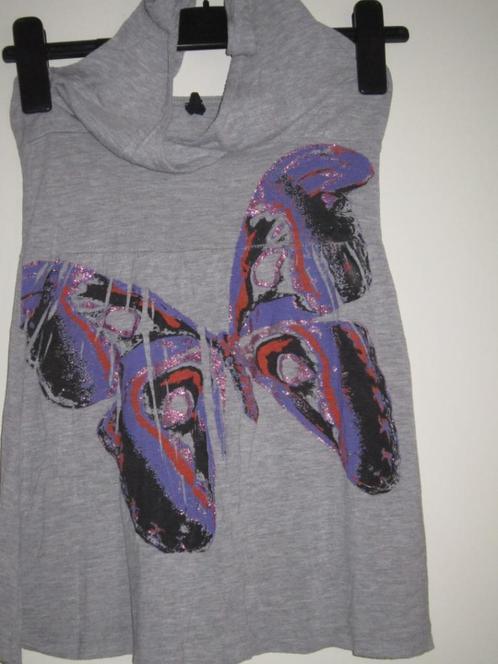 only topje / shirtje ( maat S ), Kleding | Dames, Tops, Zo goed als nieuw, Maat 36 (S), Grijs, Korte mouw, Ophalen of Verzenden