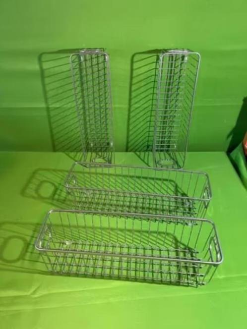 NIEUW! M design metalen opberg manden set van 4 €8,99, Huis en Inrichting, Woonaccessoires | Schalen en Manden, Nieuw, Mand, Rechthoekig
