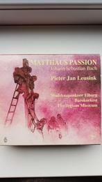 3CD - J.S. Bach - Matthäus Passion - Pieter Jan Leusink, Cd's en Dvd's, Ophalen of Verzenden, Barok, Zo goed als nieuw, Vocaal