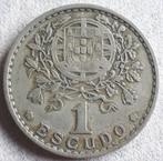 PORTUGAL 1 ESCUDOS 1951 KM 578, Postzegels en Munten, Munten | Europa | Niet-Euromunten, Verzenden, Overige landen, Losse munt