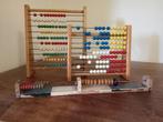 Abacus, Telraam, 3 stuks, komen uit een school. In één koop., Ophalen of Verzenden, Gebruikt, Overige typen