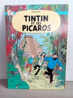 Originele Kuifje poster Tintin et les Picaros, Zo goed als nieuw, Ophalen, Eén stripboek
